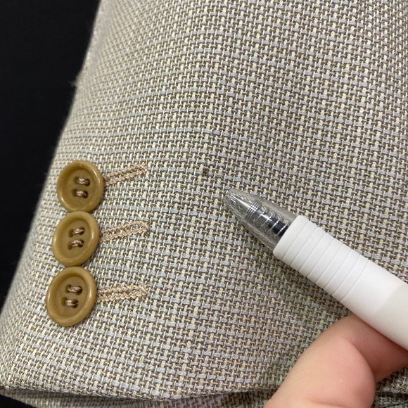 Canali Two Button Wool Blend Blazer 52R - Picture 10 of 16